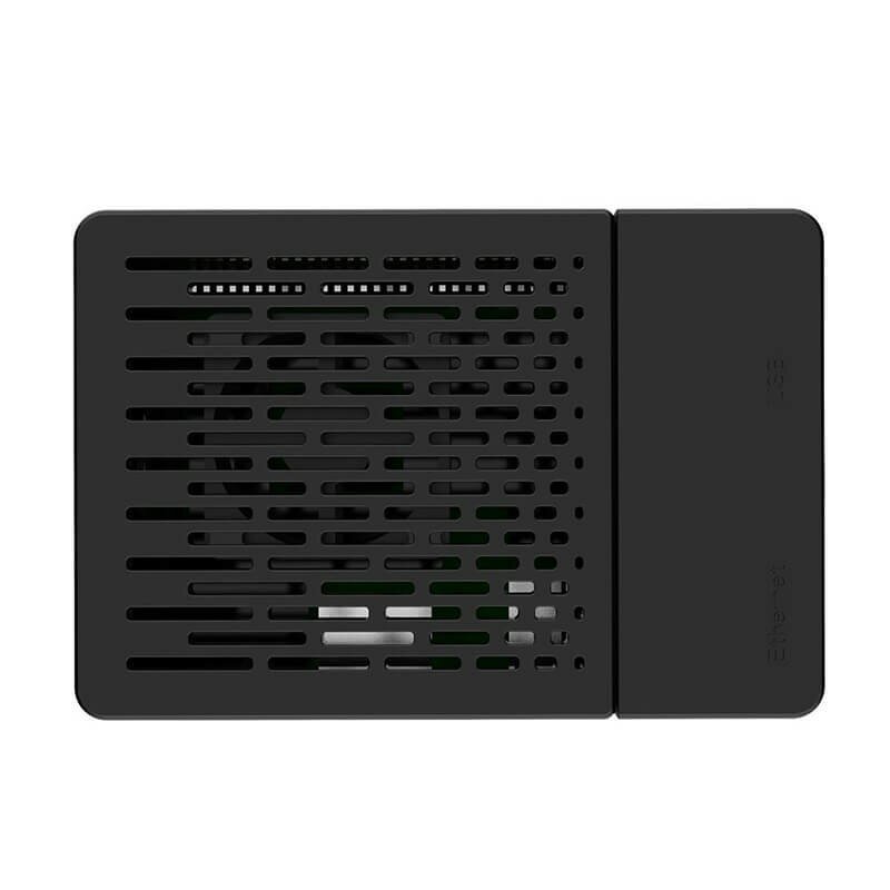 Elecrow-Kit multifunción para Raspberry Pi 3B, carcasa con ventilador de refrigeración y disipadores de calor de aluminio, caja negra para Raspberry Pi 3/2/B +