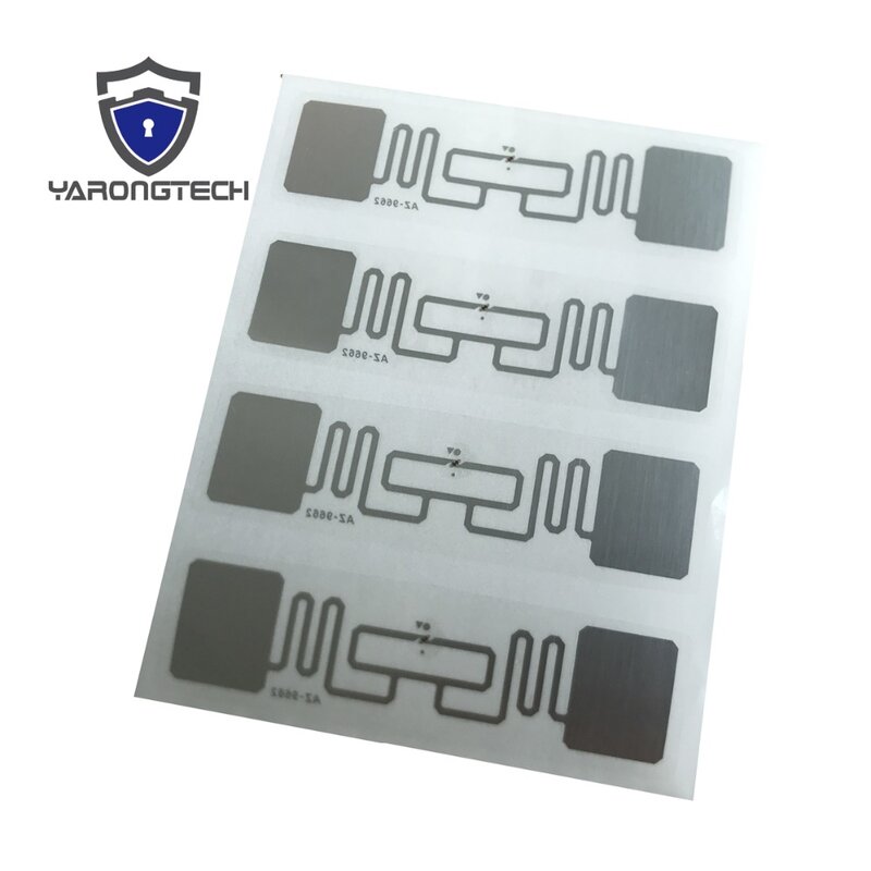 ملصقات RFID ذاتية اللصق ، UHF ، 9662 ، 3 × 1 بوصة ، 20 قطعة ، توصيل مجاني