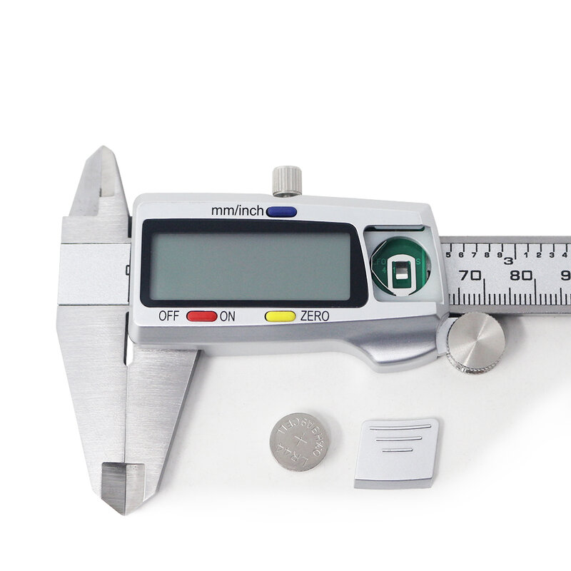 Pied à coulisse électronique numérique en acier inoxydable, outil de mesure micrométrique, règle numérique de 6 pouces, 150mm