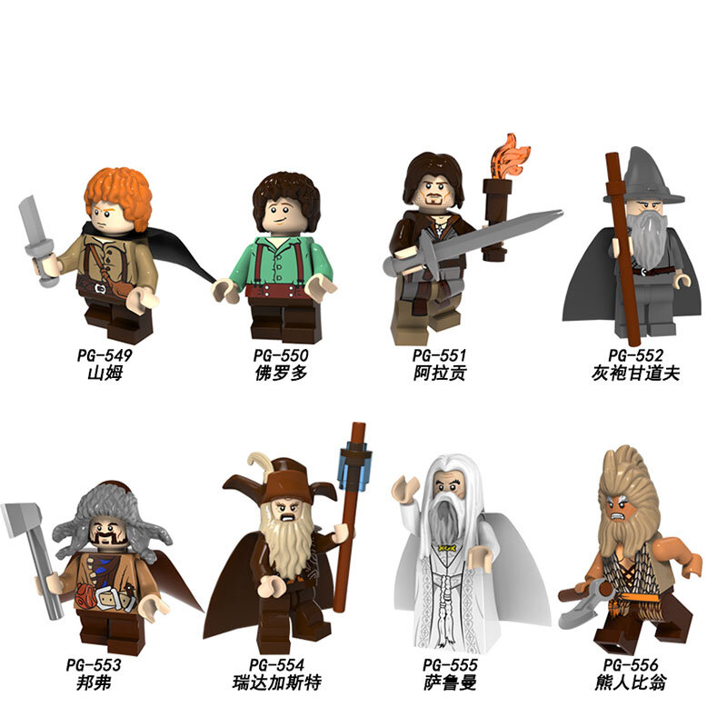 Hot legoing Building Blocks Harri Potter lord of the rings Mini Figures toys enlighten model brinquedos Compatible With Legoings