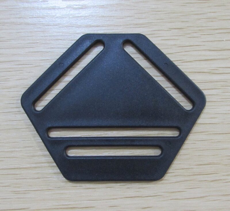 AINOMI-Accessoires de ceinture de sécurité en plastique pour bébé, plaque arrière, plaque de séparation, boucle hexagonale, boucle de type sangle, triangle réglable b