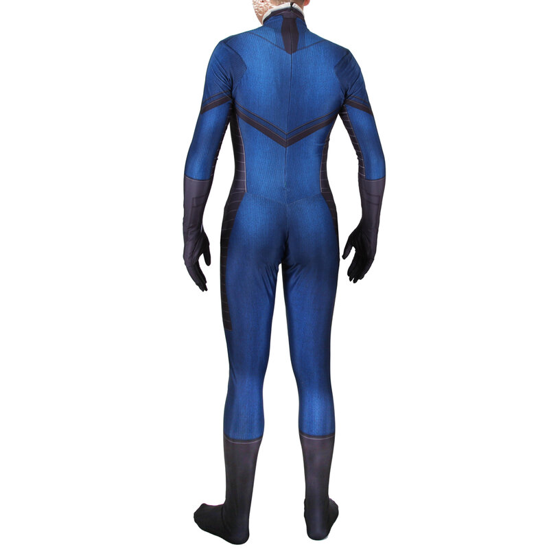 Kostum Cosplay Film Fantastic Four Superhero Zentai Bodysuit Suit Jumpsuits