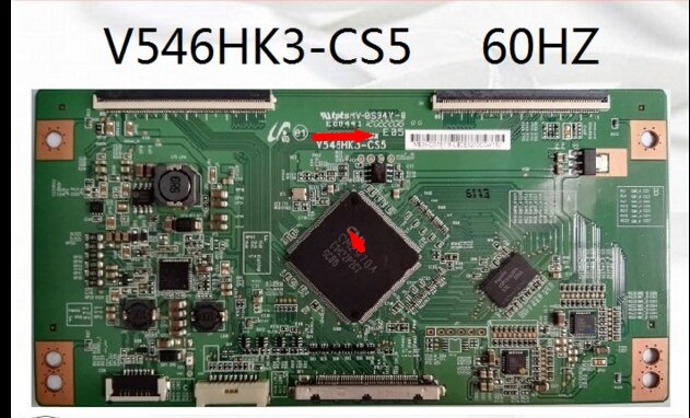 V546hk3-cs5 Logic Board 3d Lcdเชื่อมต่อกับV546hk3-ls5 T-CONเชื่อมต่อบอร์ด