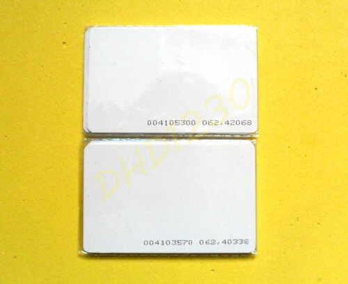 Darmowa wysyłka 10 sztuk RFID EM4100 karta zbliżeniowa karty pcv 125 KHZ karty RFID