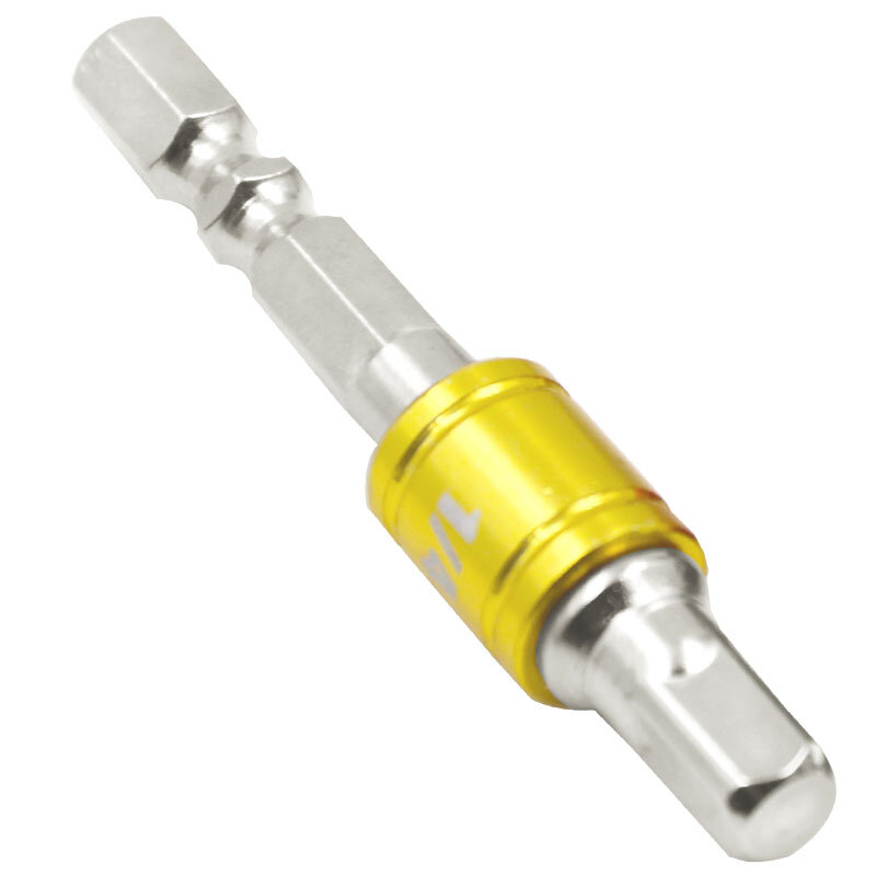 Chroom Vanadium Staal Socket Adapter Hex Shank 1/4 "3/8" 1/2 "Extension Boren Driver Elektrische Boren heads