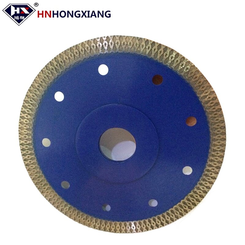 125*1.2*22.23mm Cutting Disc Saw Blade Continuous Turbo Diamond with 10 Cooling