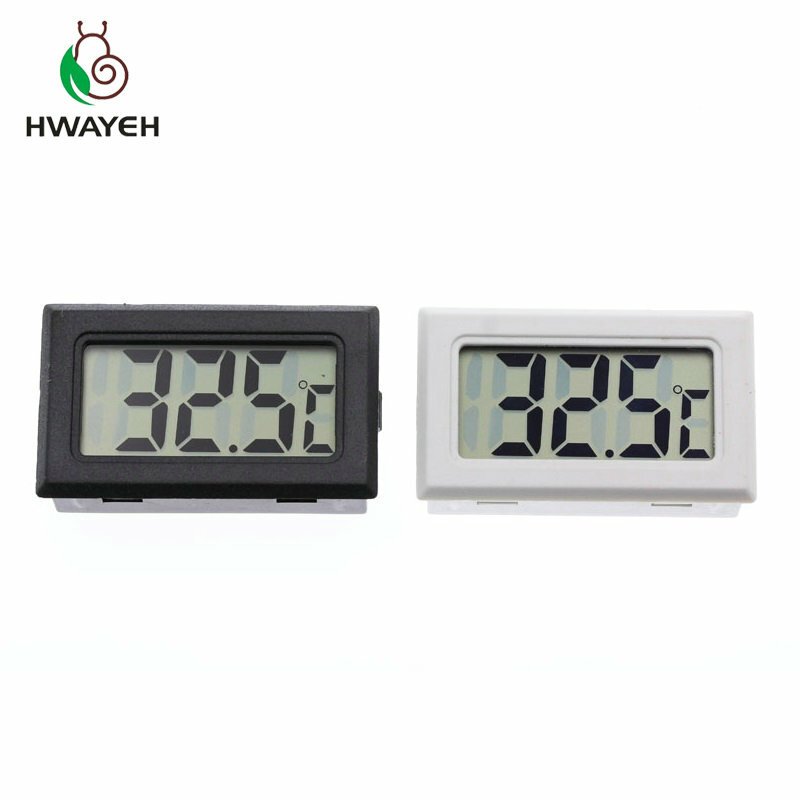 冷蔵庫用デジタル温度計,温度50〜110度用LCD温度計