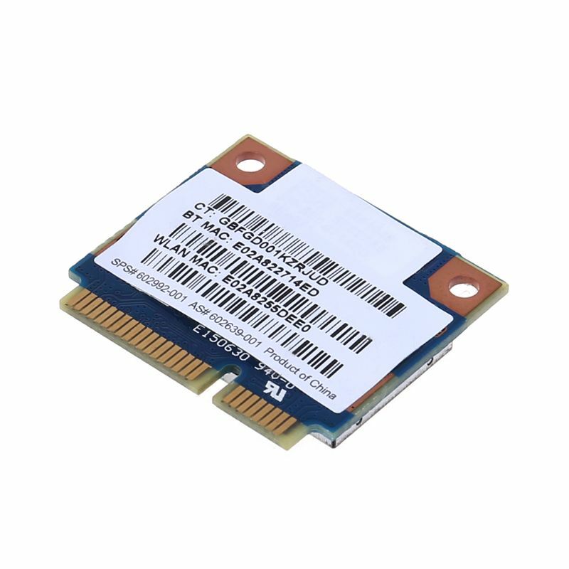 การ์ดWiFiไร้สายบลูทูธ 3.0 4520S WLAN Mini PCI ExpressสำหรับHP RT3090BC4 ProBook