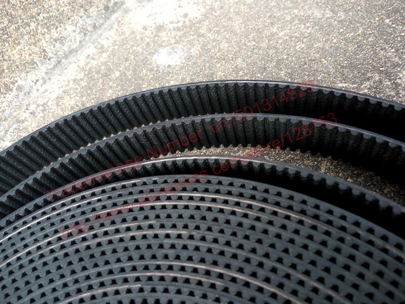 High Quality OPEN END Rubber HTD 3M Timing Belt width 10mm with fiberglass core HTD3M Timing pulley for CNC machine