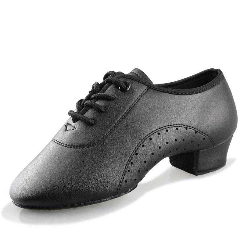 Sepatu dansa Latin pria, gaya baru sepatu dansa Tango Man, sepatu dansa latin untuk pria, sepatu kets dansa Jazz 16.5-26.5CM