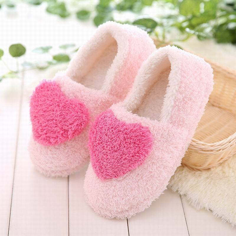 ¡Venta al por menor! Zapatillas de interior suaves para mujer, zapatos con suela acolchada de algodón, cálidos, informales, de Cachemira