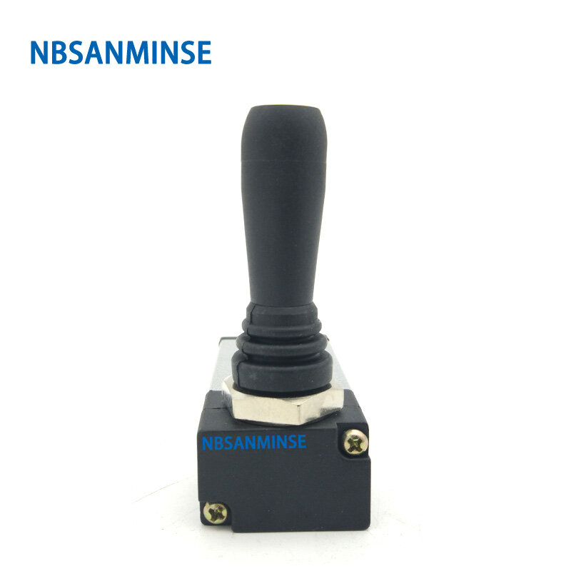 Nbsanminse-válvula de desenho manual tsv, válvula de duas posições, cinco vias, g 1/4, mecânica, pneumática, automação manual