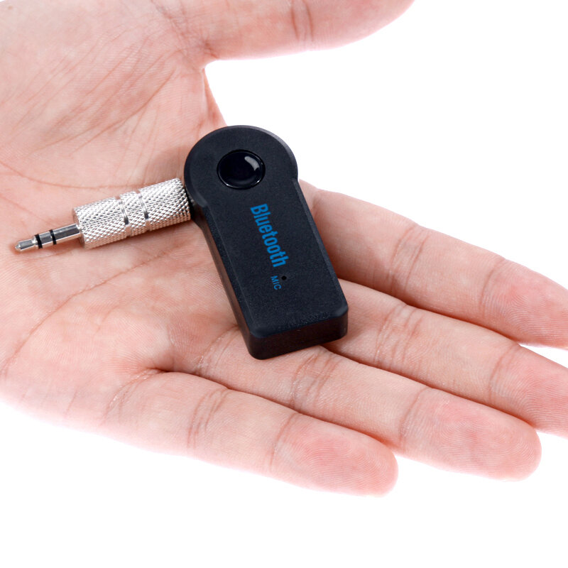 Bluetooth-адаптер Roreta для машины, беспроводной адаптер, AUX 3,5 мм, Bluetooth, свободные руки, музыкальный приемник