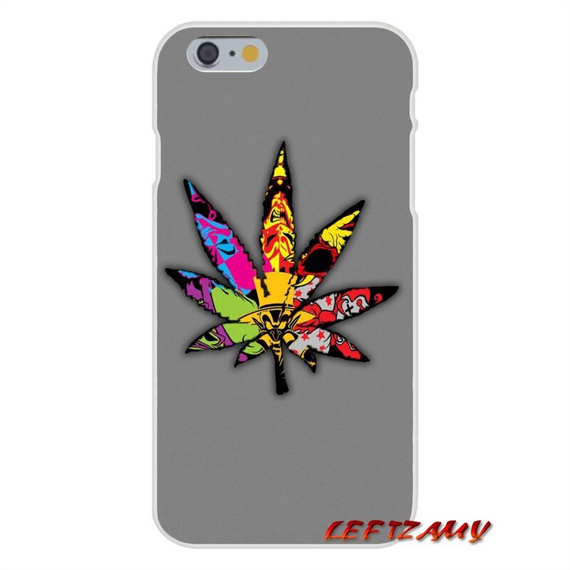 Accessories Phone Cases Covers For iPhone X 4 4S 5 5S 5C SE 6 6S 7 8 Plus Weed Leaf Grass