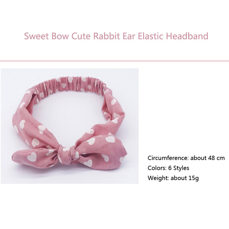 Turbante elástico de 4 colores para niña y mujer, accesorios para el cabello, cinta para el pelo a cuadros con nudo en la oreja de conejo, tocado a rayas