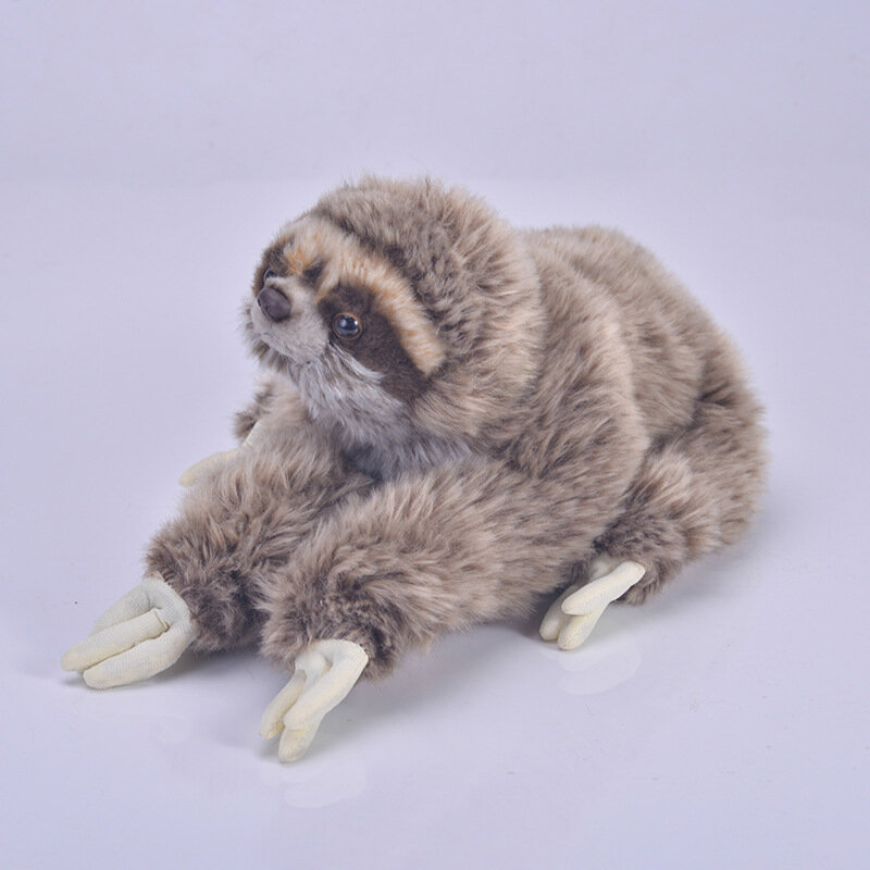 35 cm premium três toed preguiça real vida pelúcia animal de pelúcia bonito macio crianças bonecas presente