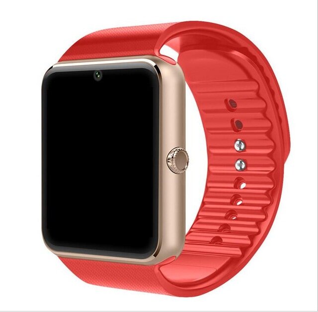 Smart Watch Men GT08 z ekranem dotykowym duża bateria obsługa TF kamera na kartę sim dla IOS iPhone zegarek z androidem z funkcją telefonu kobiet