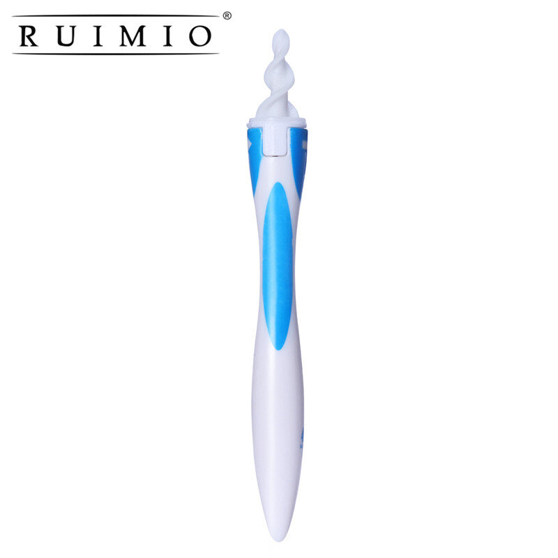 RUIMIO 1 компл.. Мягкие спиральные одноразовые легкие очиститель ушной серы Earpick инструмент для удаления ушей воск безопасный спиральный очист...