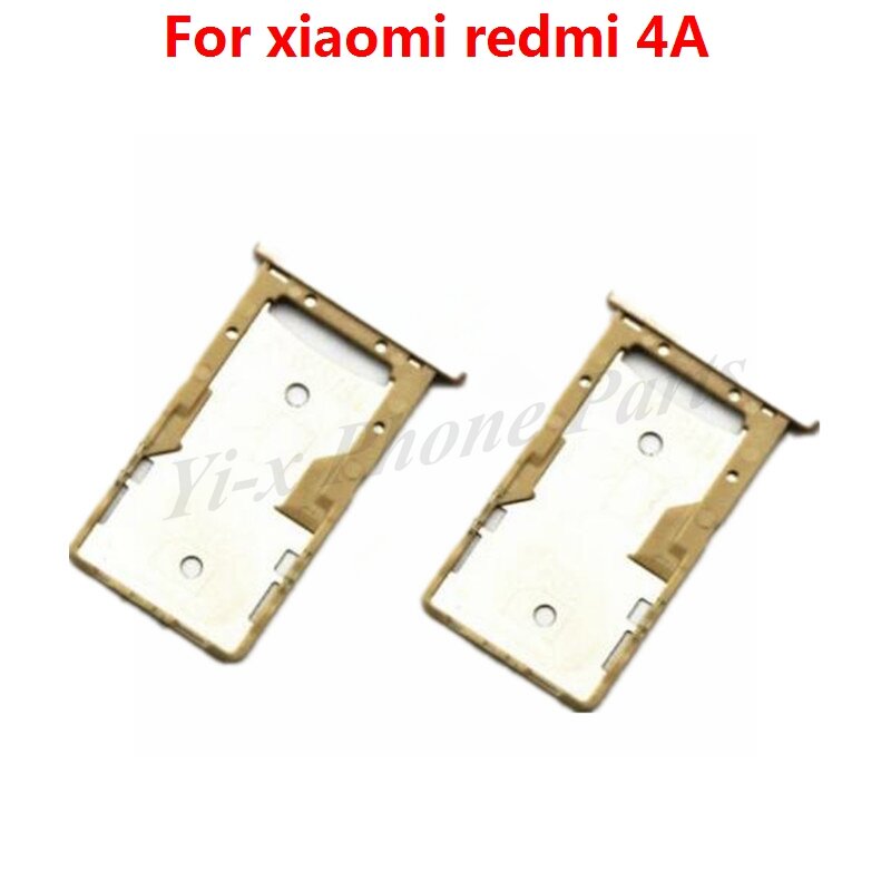 1 pcs สำหรับ Xiaomi Redmi 4A ซิมการ์ดถาดใส่การ์ด Micro SD อะแดปเตอร์ซ็อกเก็ต