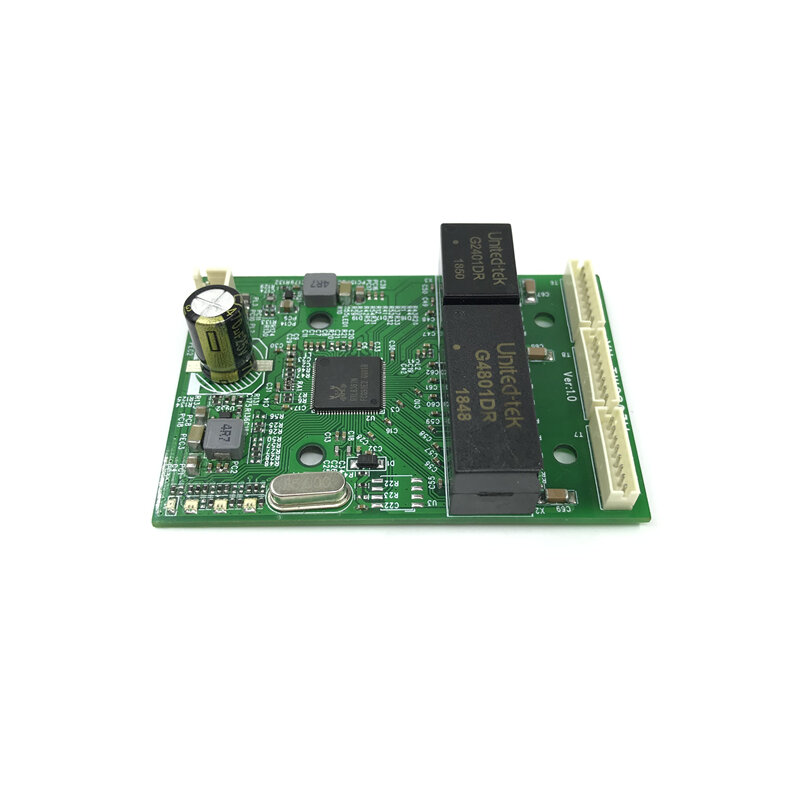 Mini módulo PBCswitch, OEM, tamaño mini, interruptores de red de 3 puertos, placa Pcb, mini Módulo de interruptor ethernet de 10/100/1000Mbps