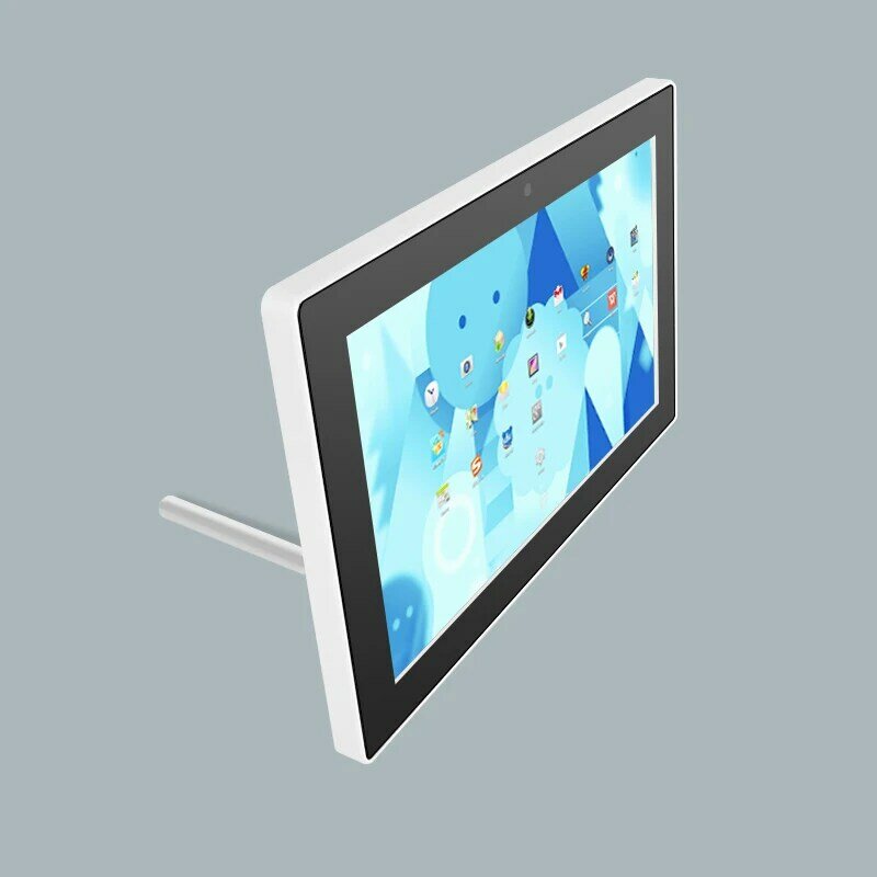 Monitor de encosto de cabeça com tela sensível ao toque de 10.1 polegadas, 3g, com porta ethernet, android,