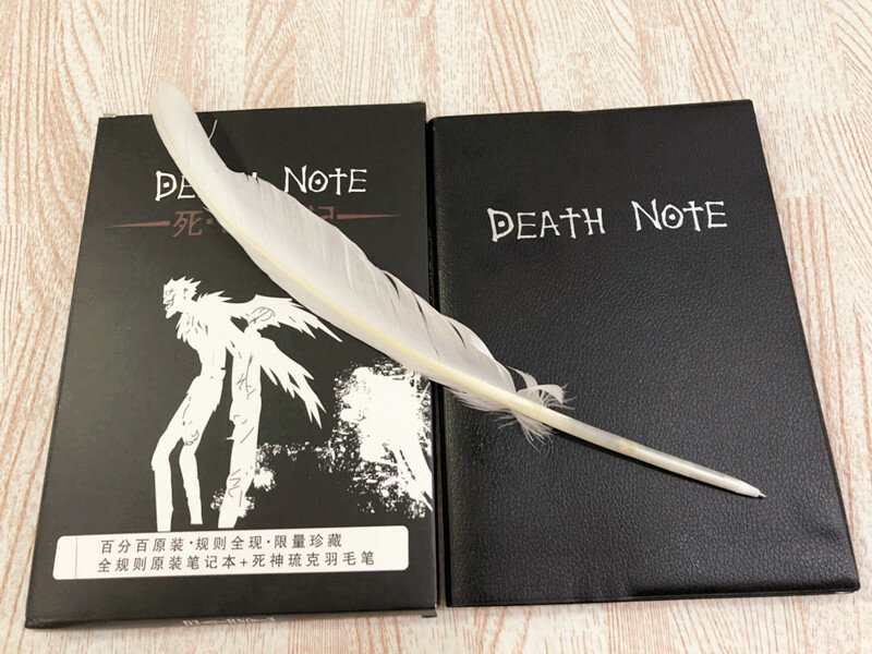 Death note planejador anime diário desenhos animados, livro adorável moda tema ryuk cosplay, grande nota morta, diário, caderno, 2020