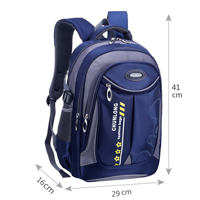 Новый дизайн, Детские рюкзаки, детские сумки для начальной школы, безопасный рюкзак для мальчиков и девочек, водонепроницаемые школьные сум...