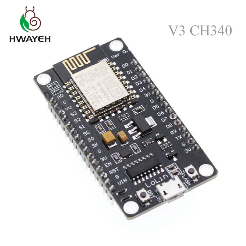 ESP8266 CH340 NodeMcu V3 Lua Drahtlose WIFI Internet der Dinge entwicklung board basierend ESP8266 ESP-12E CP2102 L293D Für Arduino