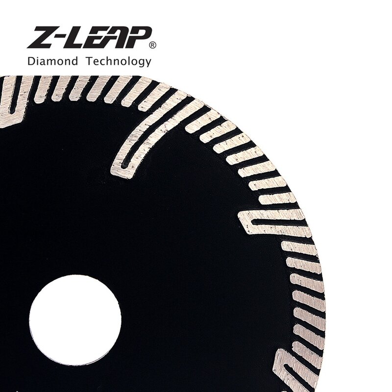 Z-LEAP 125 мм Алмазная пила Лезвие колесо горячего прессования алмазный диск для резки камня мрамора гранита 22,23 мм отверстия режущий диск