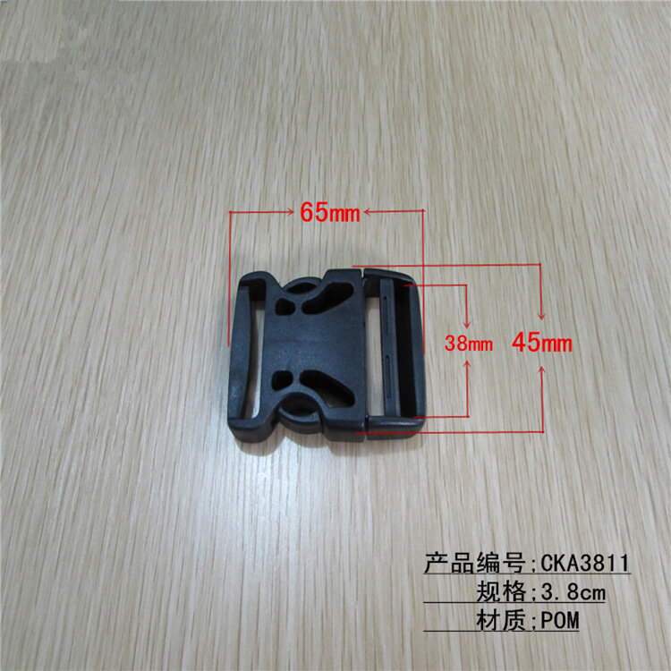 Produsen Ainomi Bayi 38 Mm Slide Lock Sisi Rilis Gesper Sharplace Pengganti Rilis Cepat Gesper Klip untuk 38 Mm Ransel