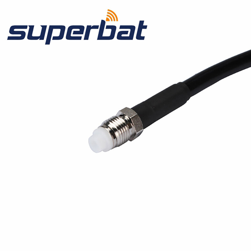 Superbat N gniazdo grodziowe do FME żeński kabel pigtailowy RG58 15cm złącze koncentryczne RF