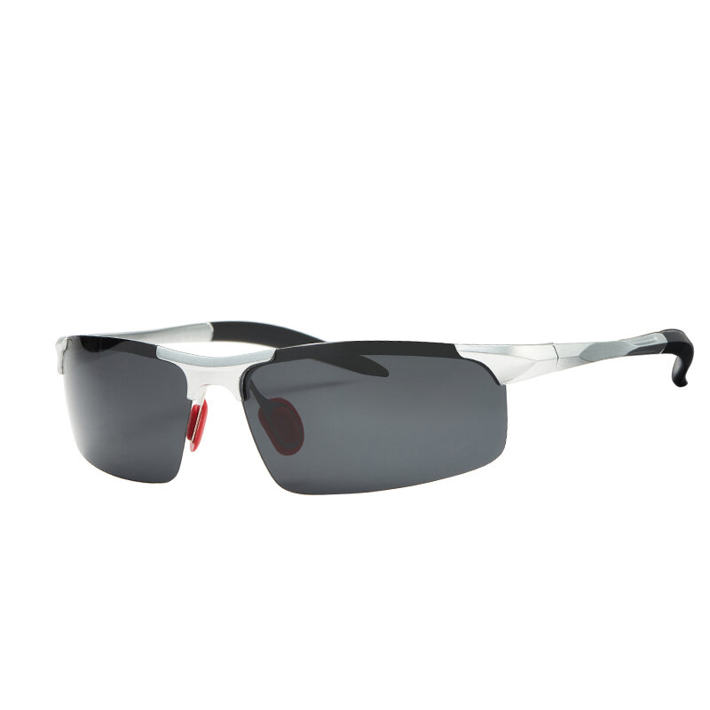 ALBASSAM marka DESIGN klasyczne spolaryzowane okulary przeciwsłoneczne do jazdy męskie Retro męskie okulary przeciwsłoneczne gogle dla mężczyzn marki luksusowe lustro odcienie
