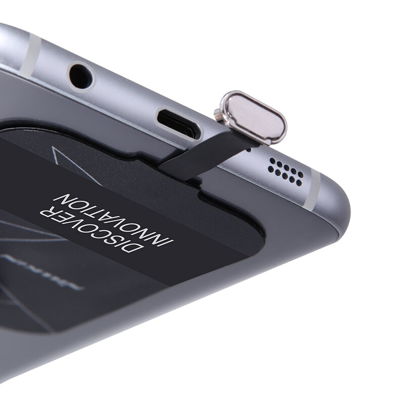 Nillkinマジックタグqiワイヤレス充電レシーバーマイクロUSB/タイプCアダプターforiPhone 5s SE 6 6 s 7 plus for Samsung s6 s7 Edge