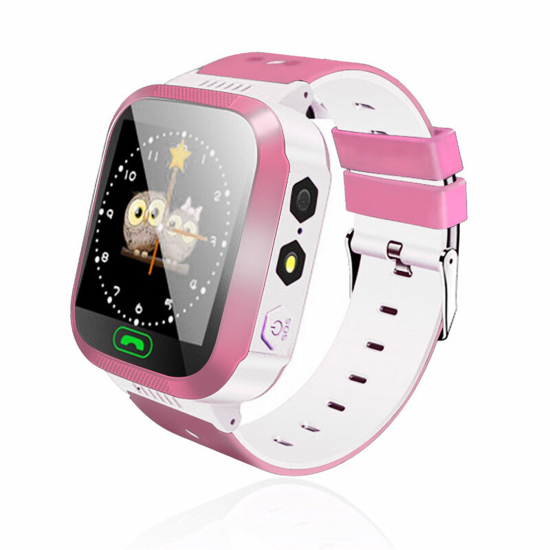 Enfants montres tracker montre SOS appel Position lampe de poche caméra enfants montres avec des cadeaux