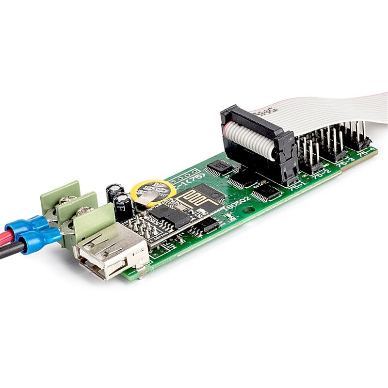 LED Sign Kontrol Kartu WiFi RGB Full Color Teks PictureHC-1 HC-1W Dukungan P3 P4 P5 P6 P7.62 P8 P10mm Led Modul Papan Display