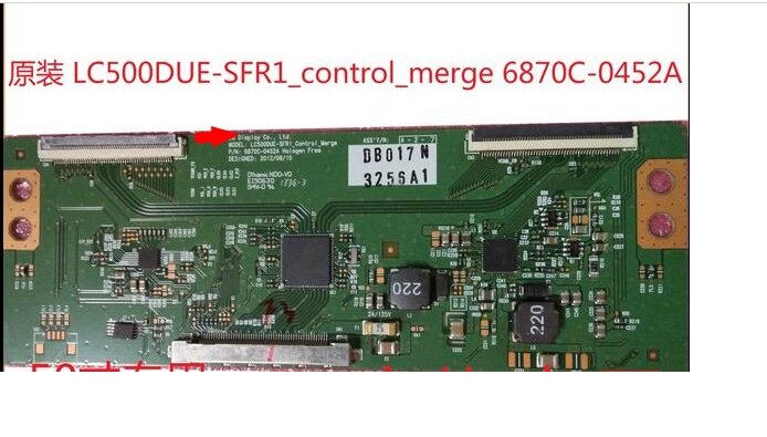 Placa de placa lógica 6870c-0452a para/50 42 polegadas, 32 polegada T-CON 3d conectar placa