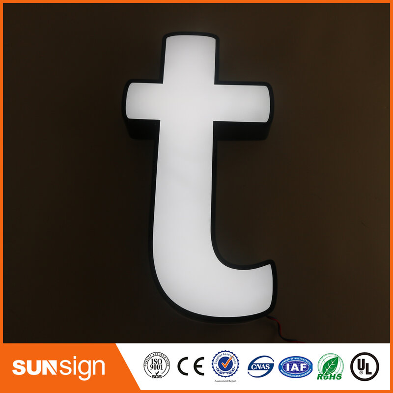 Светодиодная буква, акриловая светодиодная буква, наружный/внутренний светодиодный логотип