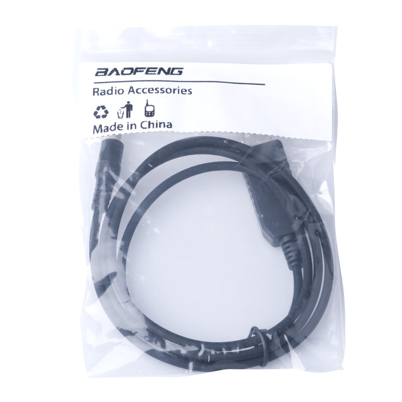 USB кабель для зарядки рации Baofeng UV-5R UV82 напряжение от 5v до 9v
