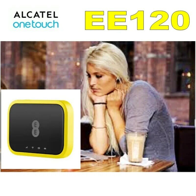 ปลดล็อกใหม่ Alcatel EE120 แมว 12 600 Mbps แบบพกพา 4G LTE Mobile WiFi Hotspot Modem, 4GEE WIFI MINI