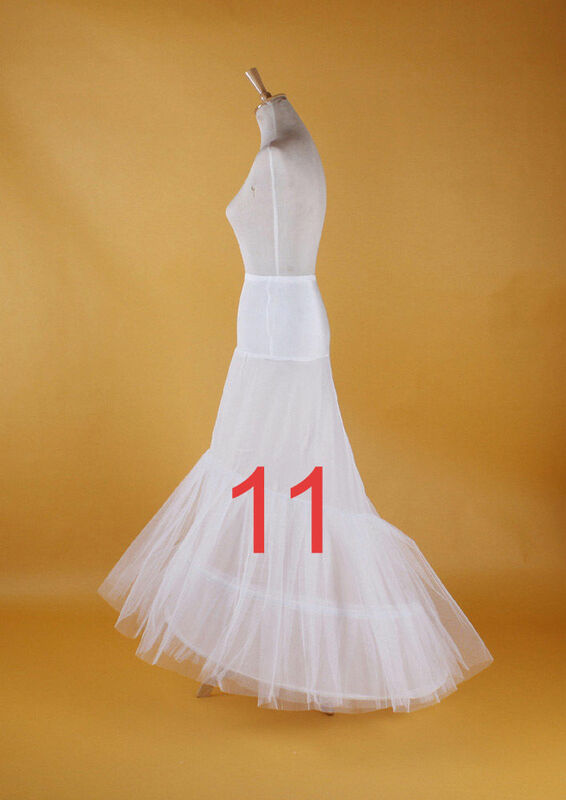 2018งานแต่งงานขายส่งในสต็อก Crinoline Petticoat ทั้งหมดสไตล์ TuTu Hoop Underskirt เจ้าสาว Petticoats พรหม Rockabilly