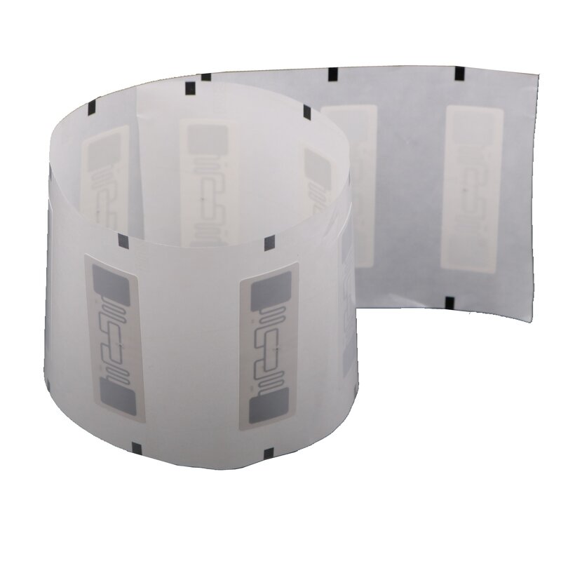 Étiquette autocollante UHF RFID, puce H3 ISO 18000-6C, 860-960MHz