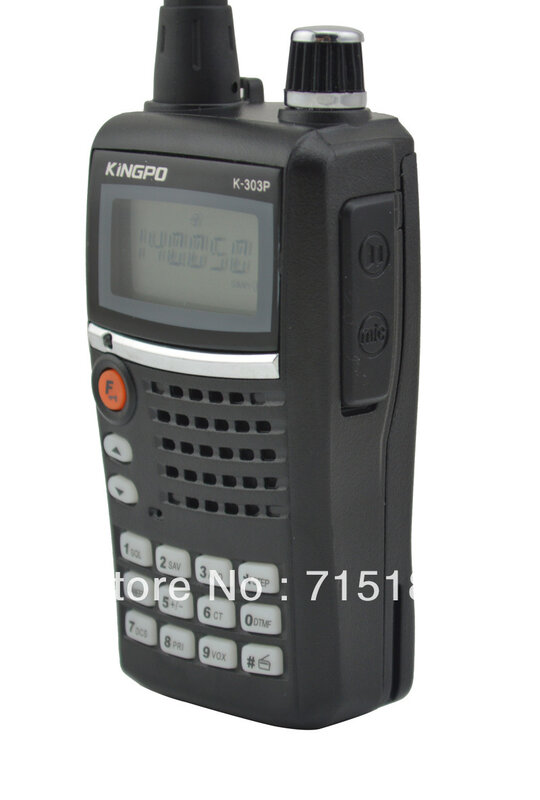 2013 Baru Kingpo K-303P VHF 136-174 MHz 5 W 99CH FM Portable Two-way Radio Transceiver Genggam Freeshipping