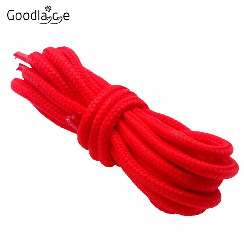 Extra Long Round Shoelaces Shoe Laces Shoestrings Cords Ropes for Martin Boots Sport Shoes Different Colors