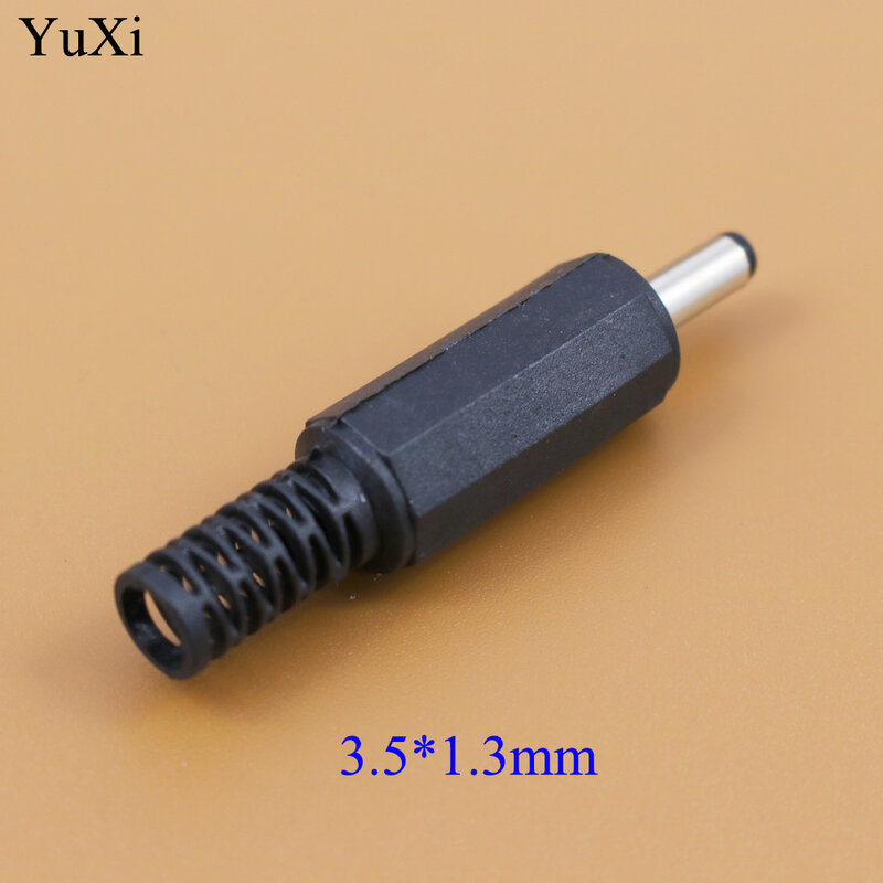 YuXi 3,5*1,3mm/4,8x1,7mm/5,5*2,5mm DC Strom Männlich Spitze Stecker stecker für HP Für asus für lenovo Compaq Laptop Adapter 4,8 1,7