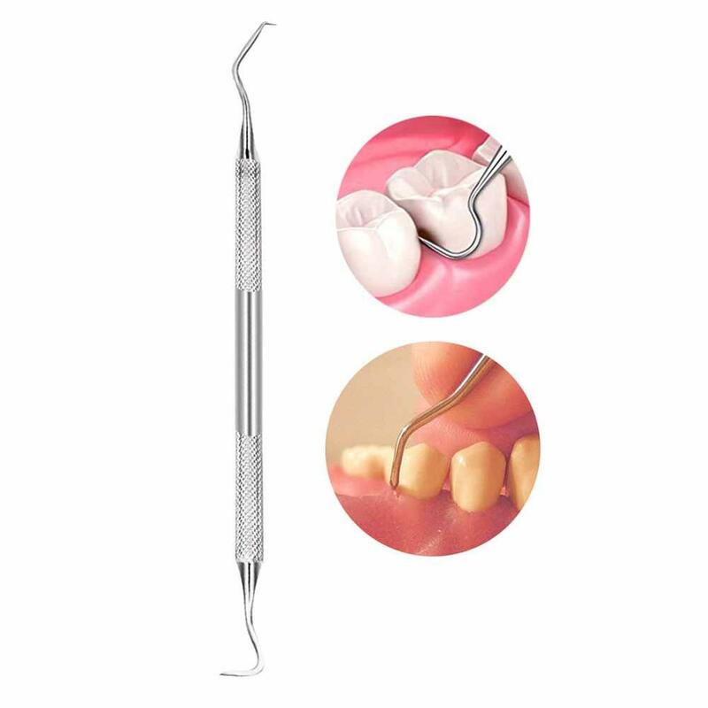 Grattoir dentaire en acier inoxydable, nettoyage des dents pour dentistes