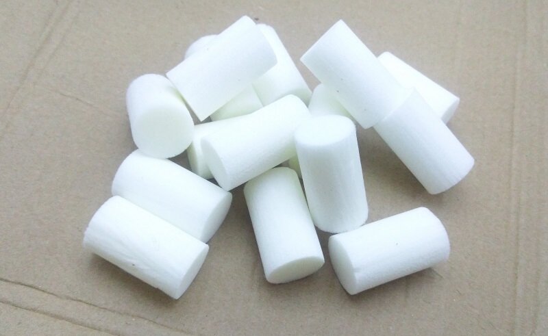 New 15pcs/lot 35*20mm White Fiber Cotton Filters For High pressure oil-water separator Air Compressor System