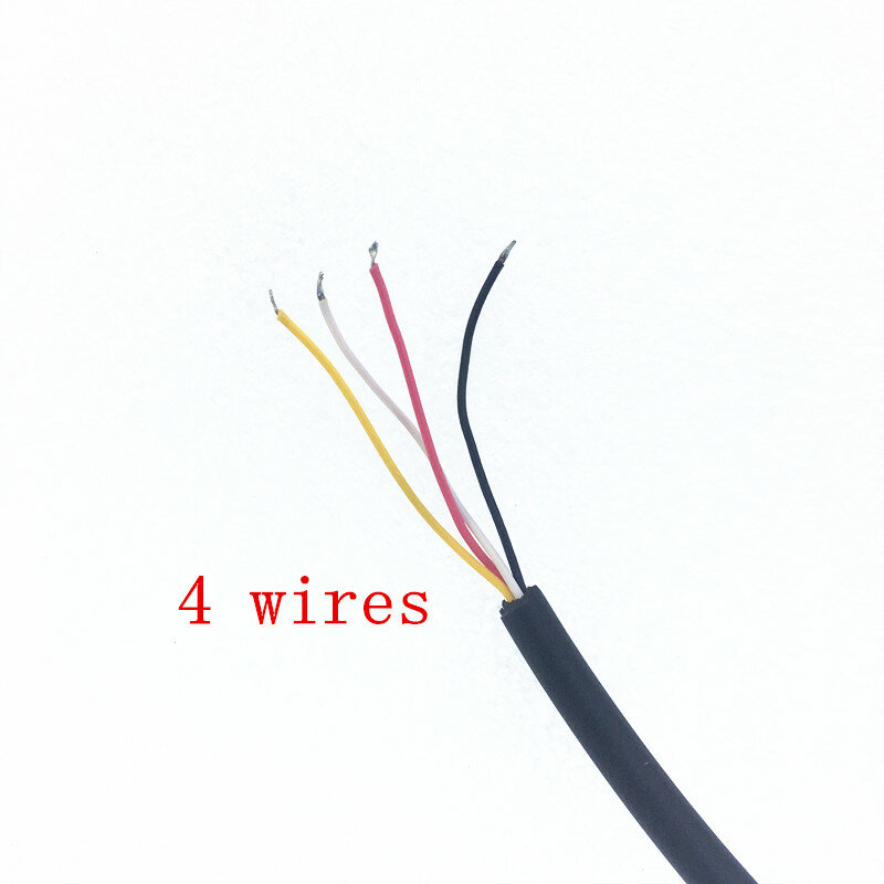 Diy 4 fios 2.5/3.5mm m plug 2 pinos mic cabo para motorola cp040 cp140 ep450 cp150 gp3188 ggp88s gp300 etc walkie talkie