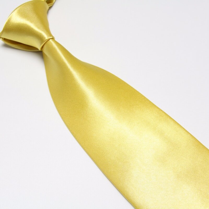 Cravate de cou pour hommes, couleur unie, mode 2019