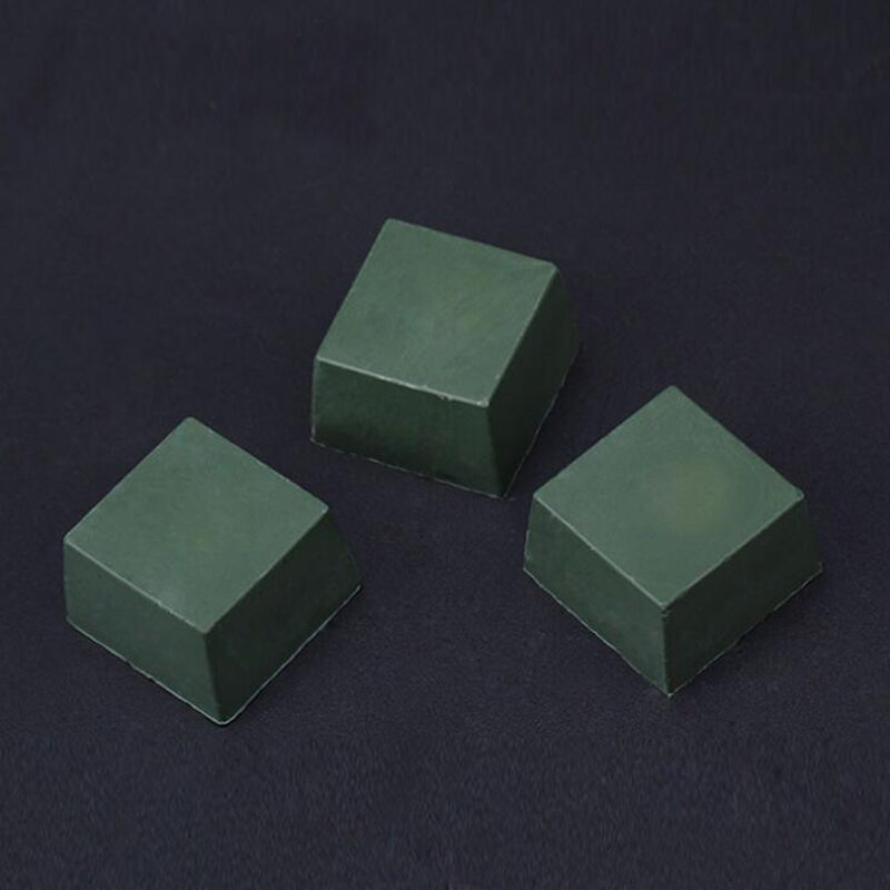 Pasta de pulido verde piezas, compuesto de pulido de joyería de Metal, Pasta abrasiva fina de alúmina, 1 unidad