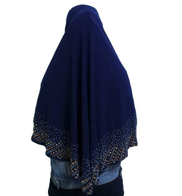 Neue Muslimische Frauen Amira Gebet Hut Hijab Schal Headwrap Overhead Abdeckung Khimar Islamischen Kopftuch Volle Abdeckung Hijab Arabischen Schal Neue